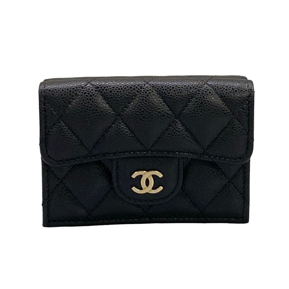 Chanel Matelasse Trifold Wallet AP0230